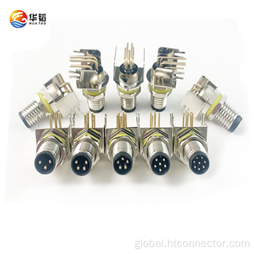 M8 Circular Connectors M8 2-8P male head Waterproof connector Supplier